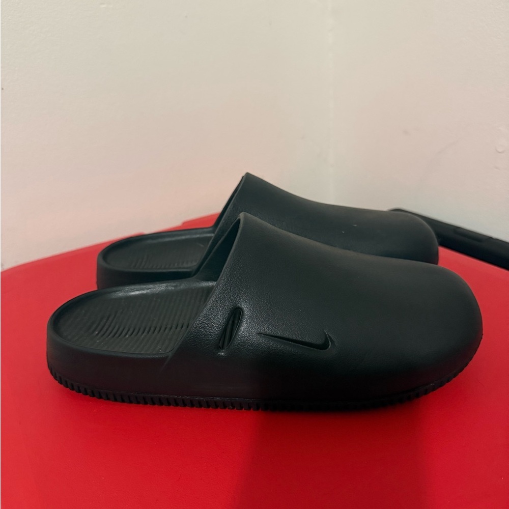 Nike Men's Black Slide Mules